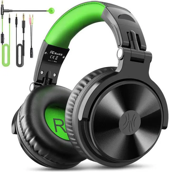 Main image of Gaming Headphones Over Ear Wired Stereo Headset With Microphone For PS4 Xbox One Phone PC Gamer Studio DJ Headphone