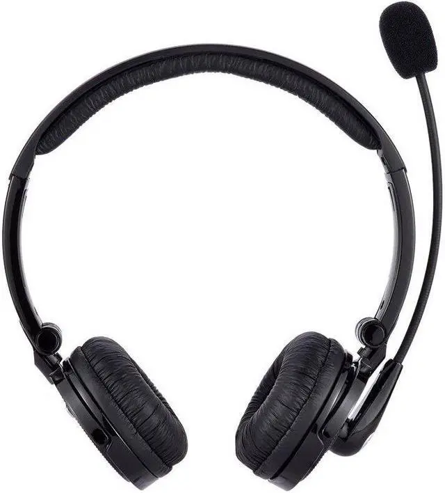 Main image of Bluetooth Headset Noise Cancelling Headphones With Boom Mic For Office Phone Call Center Customer Service PC Cell Phone