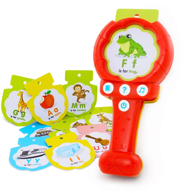 Main image of BEST LEARNING Shake & Learn Alphabet - Educational Toy for Toddlers with Interactive Cards