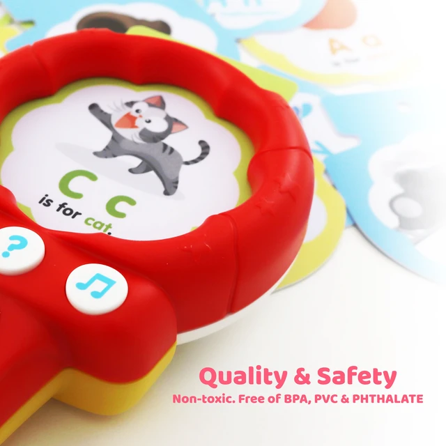 Alt view image 6 of 7 - BEST LEARNING Shake & Learn Alphabet - Educational Toy for Toddlers with Interactive Cards