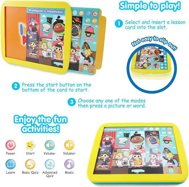 Alt view image 2 of 5 - BEST LEARNING INNO PAD Smart Fun Lessons - Educational Tablet Toy