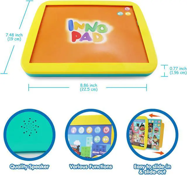 Alt view image 5 of 5 - BEST LEARNING INNO PAD Smart Fun Lessons - Educational Tablet Toy