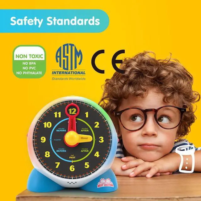 Alt view image 4 of 5 - BEST LEARNING Learning Clock