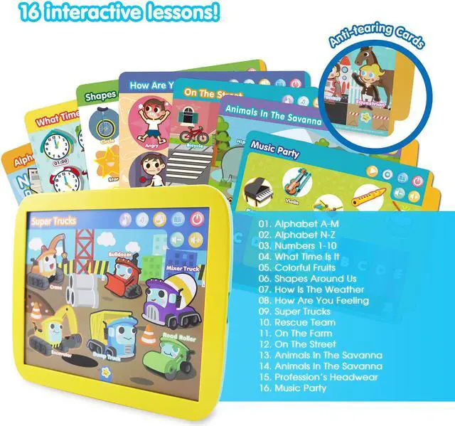 Alt view image 4 of 5 - BEST LEARNING INNO PAD Smart Fun Lessons - Educational Tablet Toy