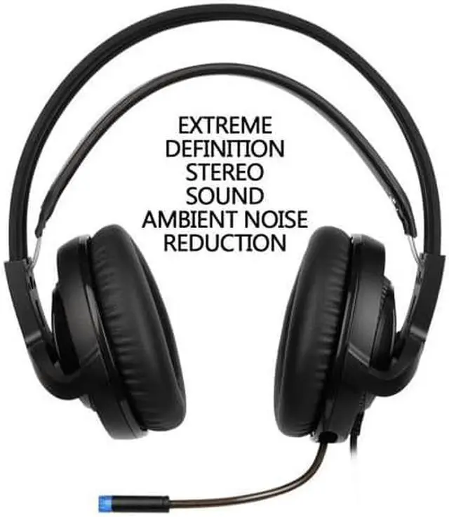 Alt view image 2 of 7 - Gaming Headset Surround Sound Stereo With Mic 3.5MM Jack Multi-Platform Over-ear Headphones For New Xbox One/PC/PS4/Smartphones(SA935)