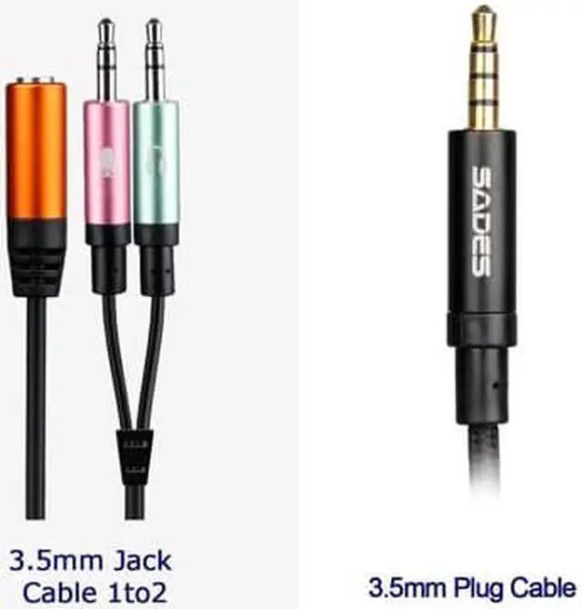 Alt view image 7 of 7 - Gaming Headset Surround Sound Stereo With Mic 3.5MM Jack Multi-Platform Over-ear Headphones For New Xbox One/PC/PS4/Smartphones(SA935)