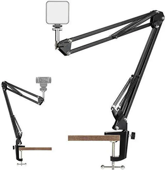 Main image of Webcam Stand, Video Conference Lighting Kit, Laptop Webcam Lighting with Stand, LED Camera Light for Photography, Zoom Meeting, Remote Working, Streaming and Self Broadcasting, Vlogging