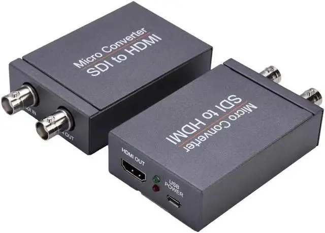 Main image of INMISS SDI To HDMI Converter HD/3G/SD-SDI To HDMI Adapter Support 1080P For HD Monitor SDI to HDMI converter with SDI loop