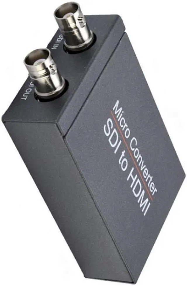 Alt view image 4 of 7 - INMISS SDI To HDMI Converter HD/3G/SD-SDI To HDMI Adapter Support 1080P For HD Monitor SDI to HDMI converter with SDI loop