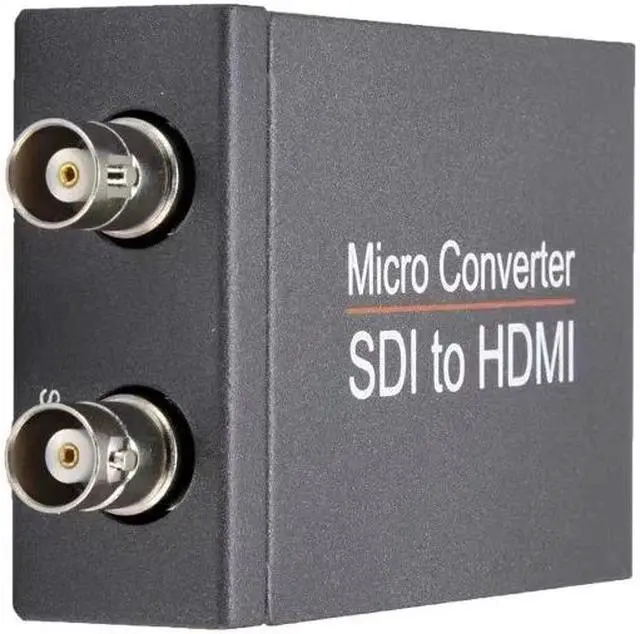 Alt view image 6 of 7 - INMISS SDI To HDMI Converter HD/3G/SD-SDI To HDMI Adapter Support 1080P For HD Monitor SDI to HDMI converter with SDI loop