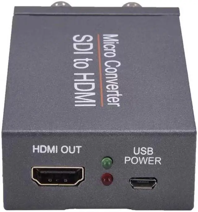 Alt view image 5 of 7 - INMISS SDI To HDMI Converter HD/3G/SD-SDI To HDMI Adapter Support 1080P For HD Monitor SDI to HDMI converter with SDI loop