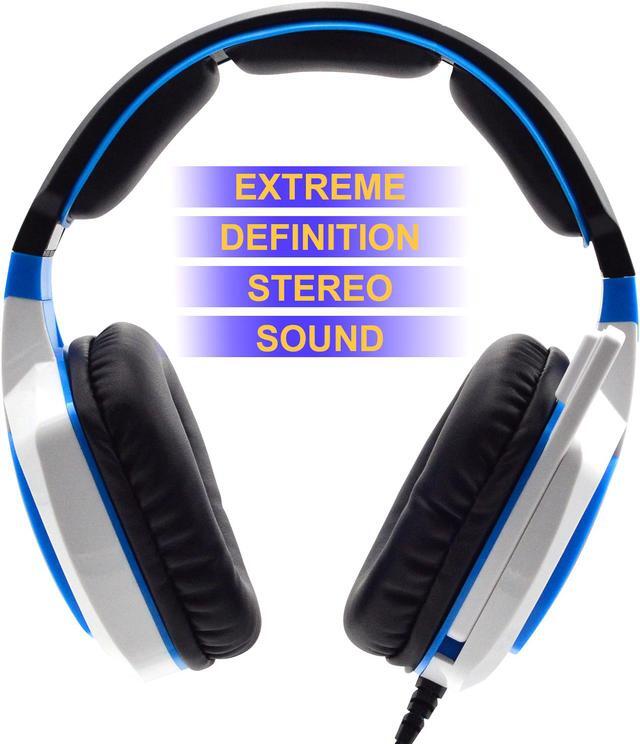 Alt view image 2 of 7 - PC Wired Gaming Headset with Mic for Computers, PlayStation 4, Xbox One, Android, iOS, Laptop, Smartphone, Tablet