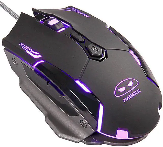 Main image of Magece G2 Gaming Mice 3200 DPI 6 Buttons Professional Ergonomic Gaming Mouse for PC Mac Gamer