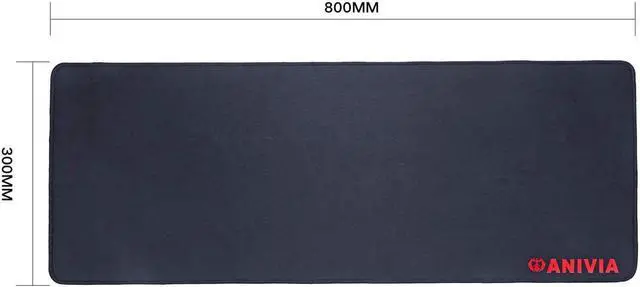 Alt view image 5 of 6 - Gaming Mouse and XXL Size Mouse Pad Set, USB PC Mouse G80 Desk Pad Computer Table Mat 31.49 x 11.81 x 0.12 inch with Anti-Slip Rubber Base for Home Office Computer Laptop