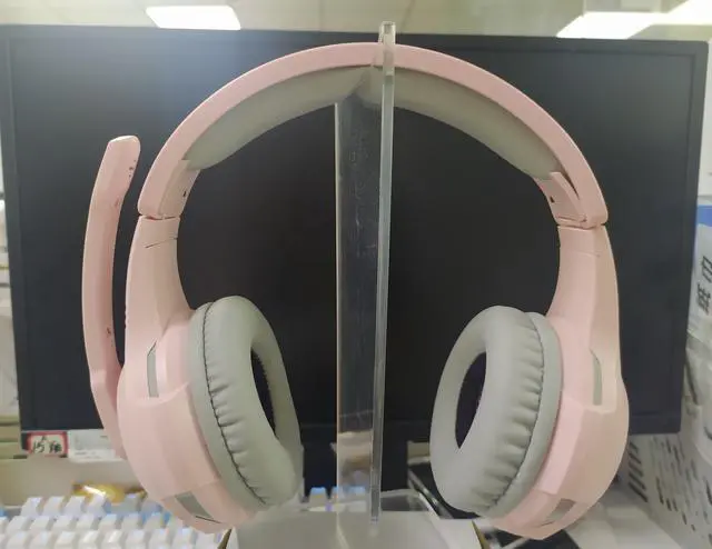 Alt view image 4 of 4 - Emonoo Gaming Headset for PC Gamer Pink