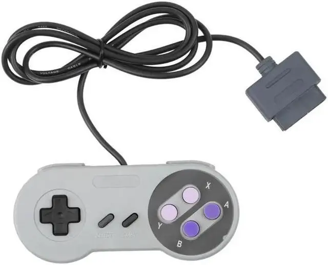 Alt view image 5 of 5 - Gaming 16 Bit Controller pad Joystick for Nintendo SNES System Console Control Pad