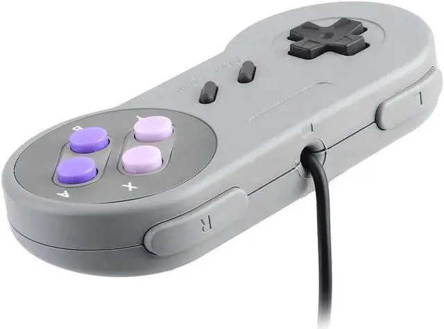 Alt view image 2 of 5 - Gaming 16 Bit Controller pad Joystick for Nintendo SNES System Console Control Pad