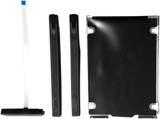 Alt view image 2 of 4 - For  14-dq 14-dq0011dx HDD HARD DRIVE CONNECTOR CABLE BOARD HDD Hard Disk Drive cable + Caddy + Rubber