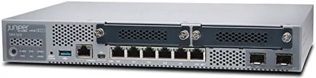 Main image of Juniper Networks - SRX320-SYS-JB - Juniper SRX320 Router - 6 Ports - Management Port - 4 Slots - Gigabit Ethernet -