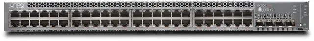 Alt view image 3 of 5 - Juniper EX2300 48 Ports Ethernet Switch - Manageable - 10 Gigabit Ethernet, Gigabit Ethernet - 10/100/1000Base-TX, 10GBase-X - 4 Layer Supported - Modular - Optical Fiber, Twisted Pair   EX2300-48P