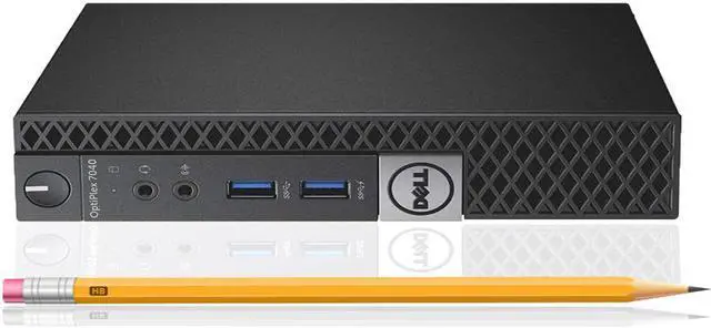 Alt view image 3 of 3 - DELL 7040 MICRO Intel Core i7-6700 3.40 GHz, 4GB, 2TB SSD, Win 10 Pro