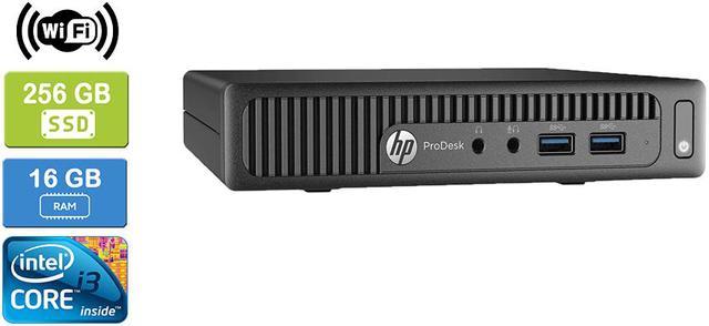 Refurbished: HP 600 G2 MINI Intel Core i3-6100T 3.20 GHz, 16GB