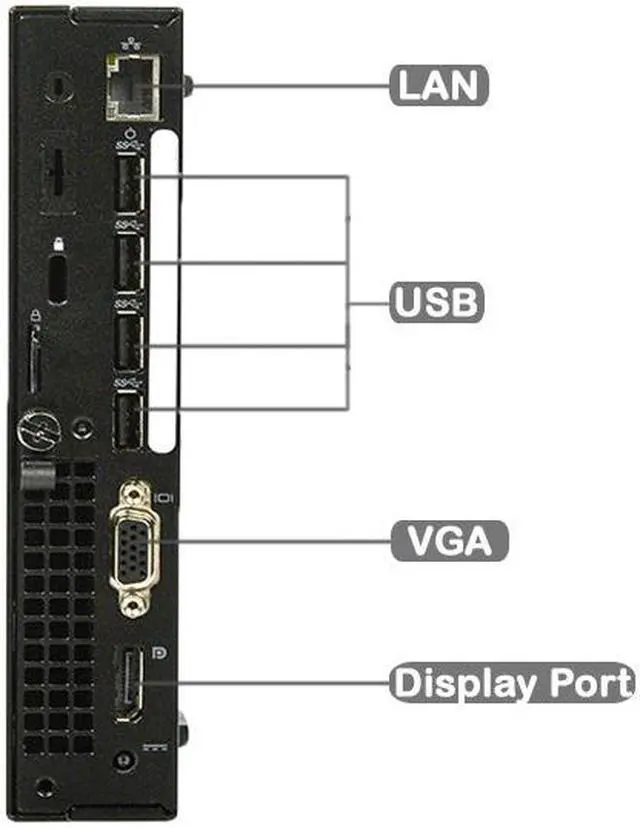 Alt view image 2 of 3 - Dell 9020 MICRO Intel Core i5-4590T 2.00 GHz, 8GB, 500GB SSD, Win 10 Pro