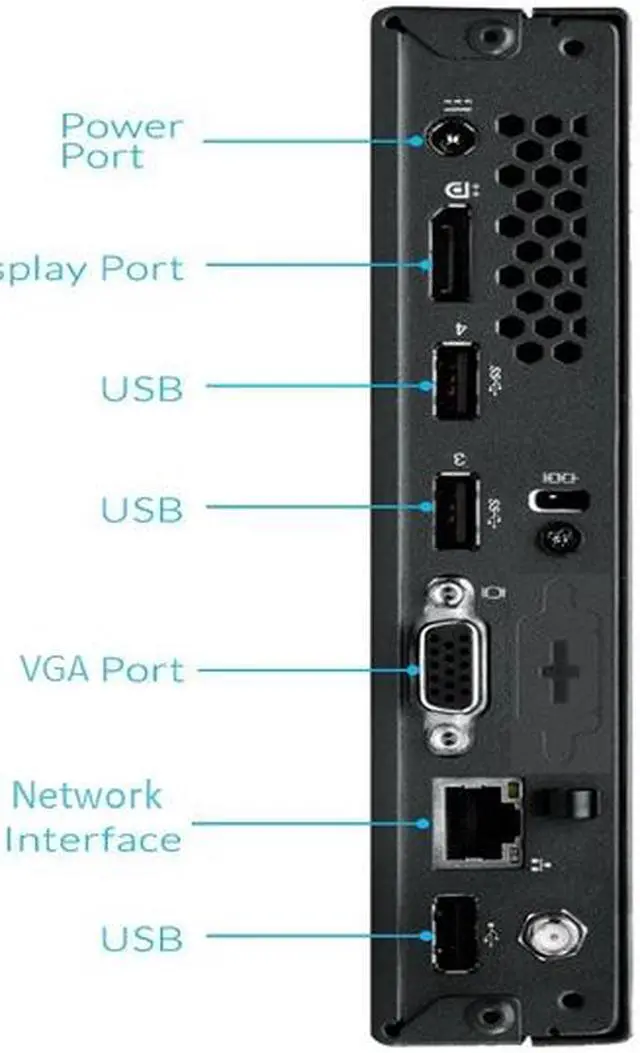 Alt view image 2 of 3 - LENOVO M93 TINY Intel Core i5-4570T 2.90 GHz, 8GB, 128GB SSD, Win 10 Pro