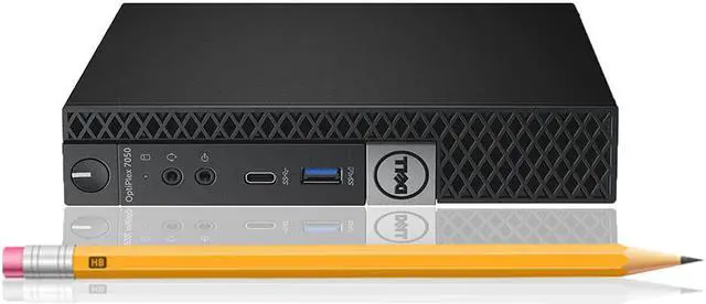 Alt view image 3 of 3 - Dell 7050 MICRO Intel Core i5-7500T 2.70 GHz, 16GB, 1TB SSD, Win 10 Pro