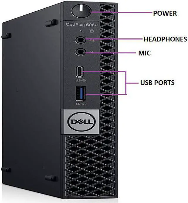 Main image of DELL 5060 MICRO Intel Core i5-8500T 2.10 GHz, 16GB, 512GB SSD, Win 10 Pro