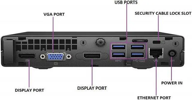 Alt view image 2 of 3 - HP 800 G2 MINI Intel Core i5-6500T 2.50 GHz, 16GB, 1TB HDD, Win 10 Pro