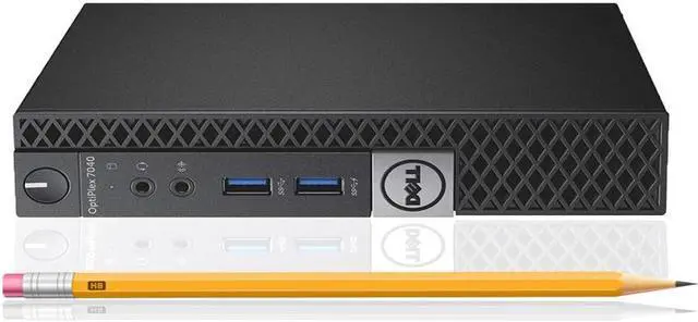 Alt view image 3 of 3 - Dell 7040 MICRO Intel Core i7-6700T 2.80 GHz, 8GB, 128GB SSD, Win 10 Home