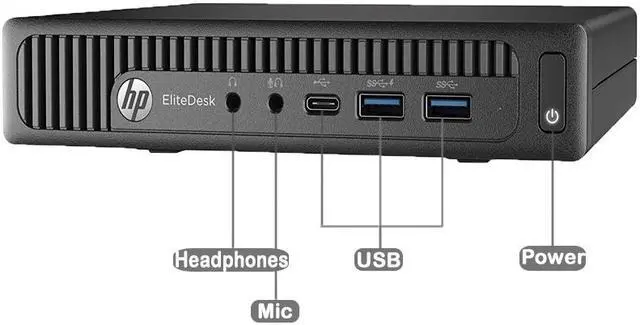 Main image of HP 800 G2 MINI Intel Core i7-6700T 2.80 GHz, 16GB, 128GB SSD, Win 10 Pro