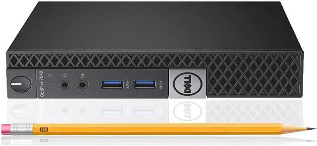 Alt view image 3 of 3 - Dell 7040 MICRO Intel Core i7-6700T 2.80 GHz, 16GB, 128GB SSD, Win 10 Pro