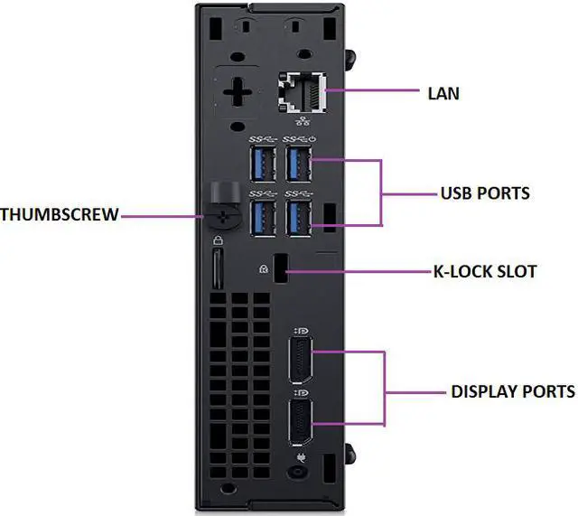 Alt view image 2 of 3 - DELL 5060 MICRO Intel Core i7-8700T 2.40 GHz, 16GB, 256GB SSD, Win 10 Pro