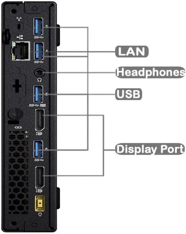 Alt view image 2 of 3 - LENOVO M700 TINY Intel Core I5-6500T 2.50 GHz, 16GB, 256GB SSD, Win 10 Pro