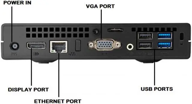 Alt view image 2 of 3 - HP 260 G1 Mini Intel Core i5-4570T 2.90 GHz, 8GB, 256GB SSD, Win 10 Pro