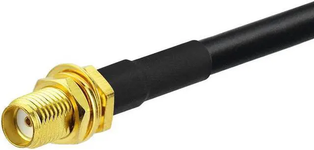 Alt view image 5 of 5 - Bingfu Ham Radio Antenna Adapter SMA Female to UHF SO239 Female RG58 Coaxial Jumper Cable 1m 3 feet (2-Pack) for Handheld Ham Two Way Radio Walkie Talkie Kenwood Baofeng BF-F8HP UV-5R UV-82 BF-888S