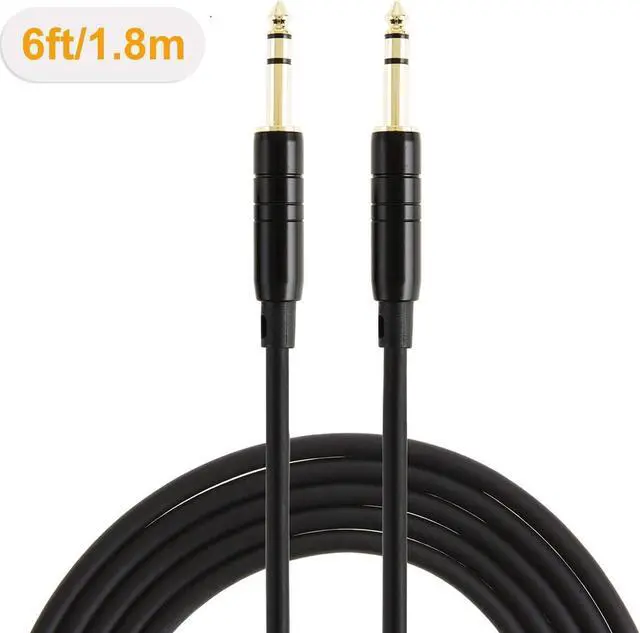Alt view image 6 of 6 - 1/4 inch Cable 6FT, CableCreation 6.35mm to 6.35mm TRS Guitar Patch Cords/Instrument Cable for Keyboard, Amplifier, Guitar, Mixing Board, Pedalboards, Piano and More, 1.8M