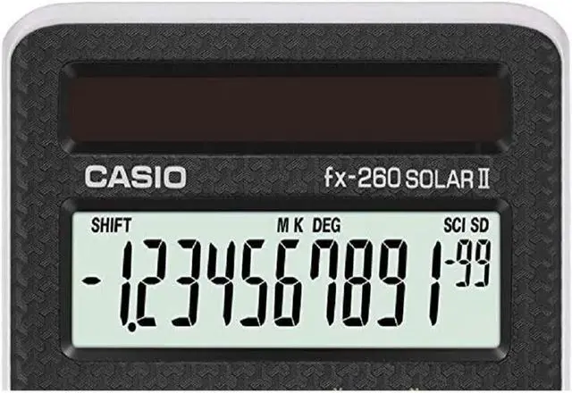 Alt view image 13 of 16 - Casio FX260SLRII Fx-260 Solar All-Purpose Scientific Calculator, 12-Digit Lcd
