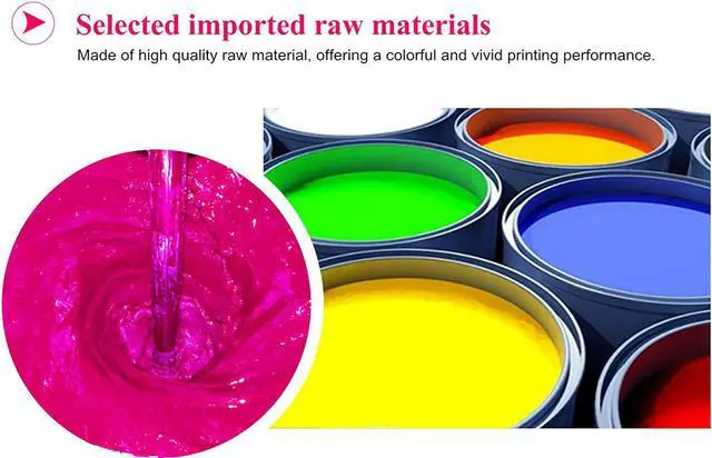 Alt view image 4 of 7 - Aomya Ink Refill kit 6x100ml  60 61 63 64 65 902 932 952 564 Refillable Ink Cartridge  Envy 4500 4520 5643 OfficeJet 6500a 6500 6000 (3 Black, 1 Cyan, 1 Magenta, 1 Yellow)