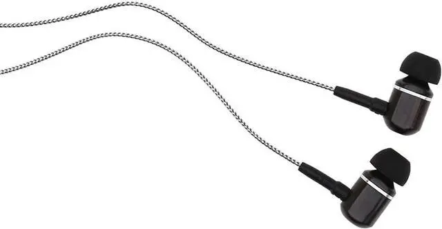 Alt view image 4 of 7 - Symphonized MTRX 2.0 Premium Wired Earbuds - Wood in-Ear Headphones with Microphone & Volume Control, Noise Isolation - Corded Ear Buds for Android - Earphones for Computer & Laptop (Silver)
