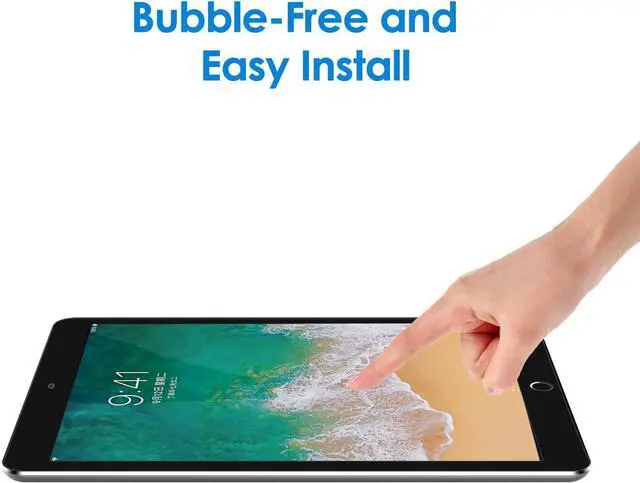 Alt view image 5 of 6 - Screen Protector for iPad Pro 12.9-Inch (2015/2017 Model 1st/2nd Generation) Tempered Glass Film
