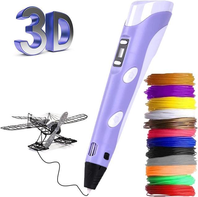 3D Pen, Upgrade 3D Printing Pen for Kids with LED Display Auto