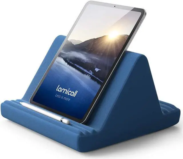Tablet Pillow Stand Pillow Soft Pad for Lap Tablet Holder Dock