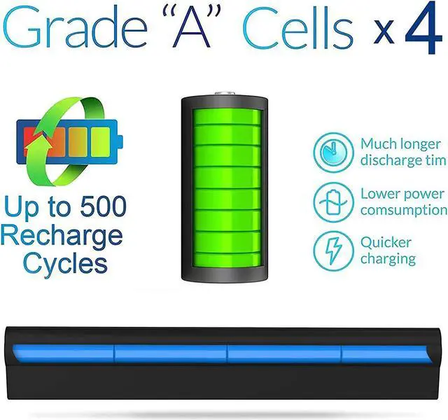 Alt view image 3 of 7 - SLE-Tech 14.8V 40WH Dell M5Y1k Battery for Dell Inspiron 3451 3551 5558 5758 M5Y1K Vostro 3458 3558 Inspiron 14 15 3000 Series