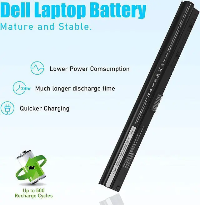 Alt view image 4 of 7 - SLE-Tech 14.8V 40WH Dell M5Y1k Battery for Dell Inspiron 3451 3551 5558 5758 M5Y1K Vostro 3458 3558 Inspiron 14 15 3000 Series