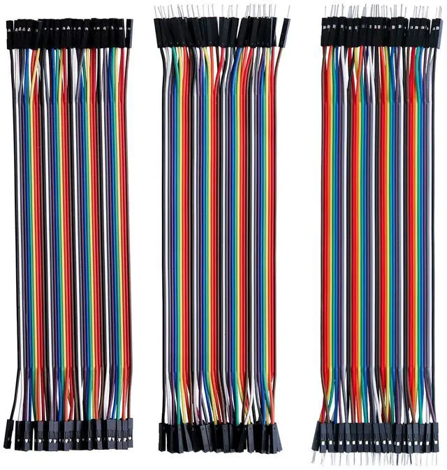 Alt view image 2 of 7 - 120pcs Multicolored Dupont Wire & 8 Channel DC 5V Relay Module