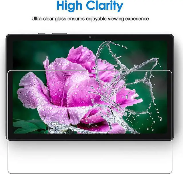 Alt view image 3 of 7 - Screen Protector for  Galaxy Tab A7 (10.4-Inch 2020 Model SM-T500/ T505/ T507) Tempered Glass Film 1-Pack