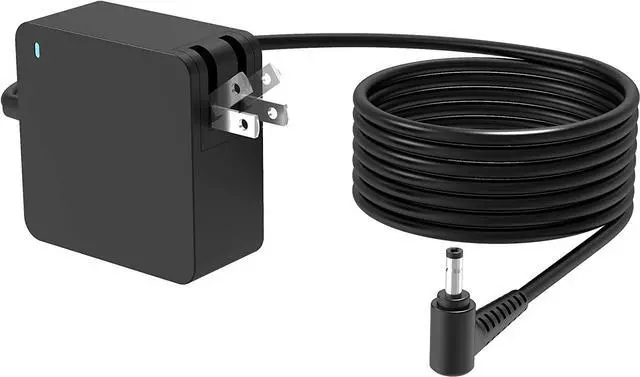 Main image of 65W Charger Fit for Lenovo IdeaPad Flex 14 15 iwl FLEX-14IWL FLEX-15IWL FLEX-14IML FLEX-15IML FLEX-14API Power Adapter-Certified by UL/Retractable Prongs (Space-Saving)/Extended 7.5ft Cord